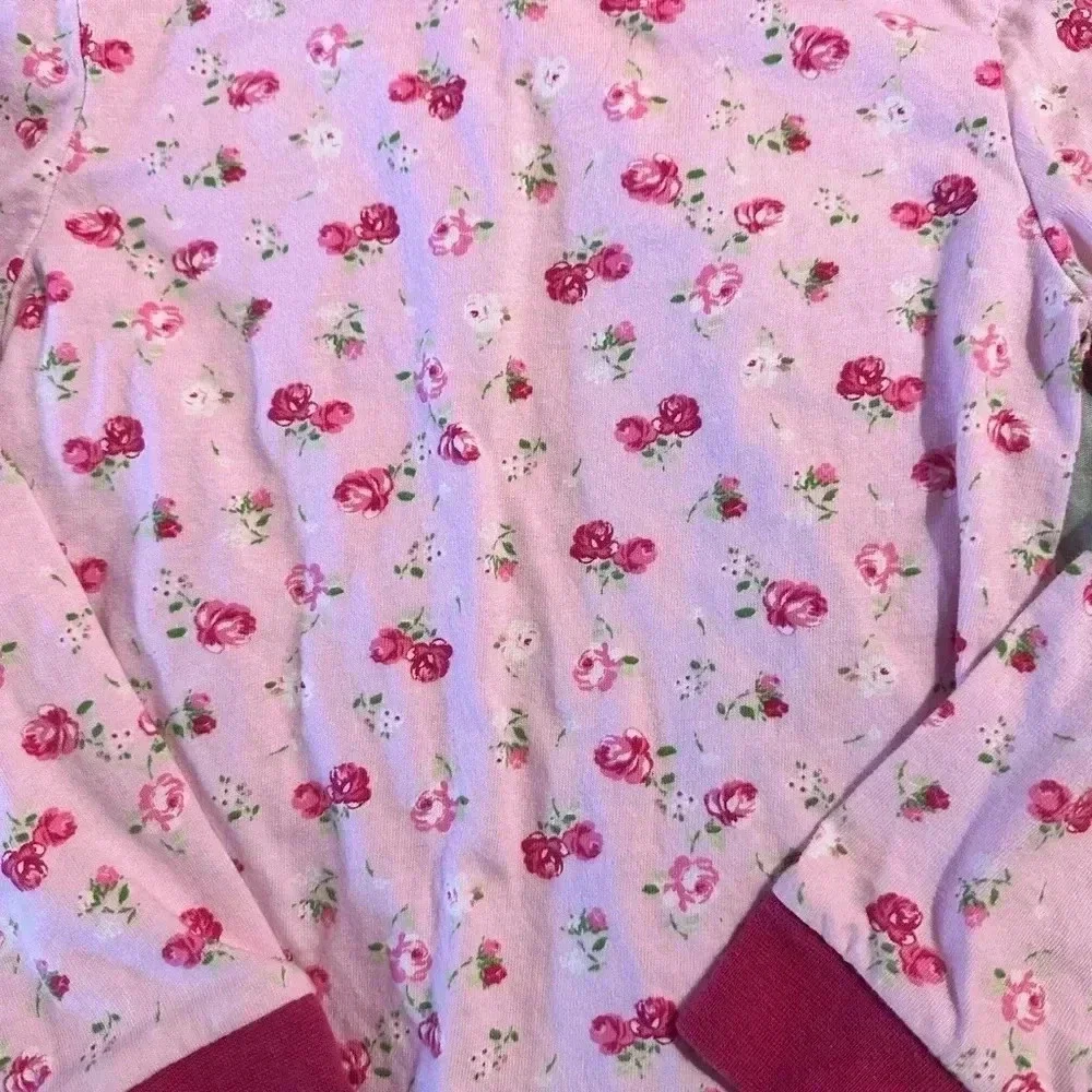 Floral pajama top size 5 like new